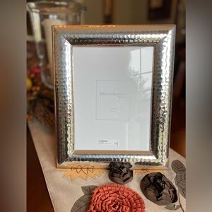Hayden 8”x10” Fine Italian Sterling Silver Hammered Frame by Reed & Barton